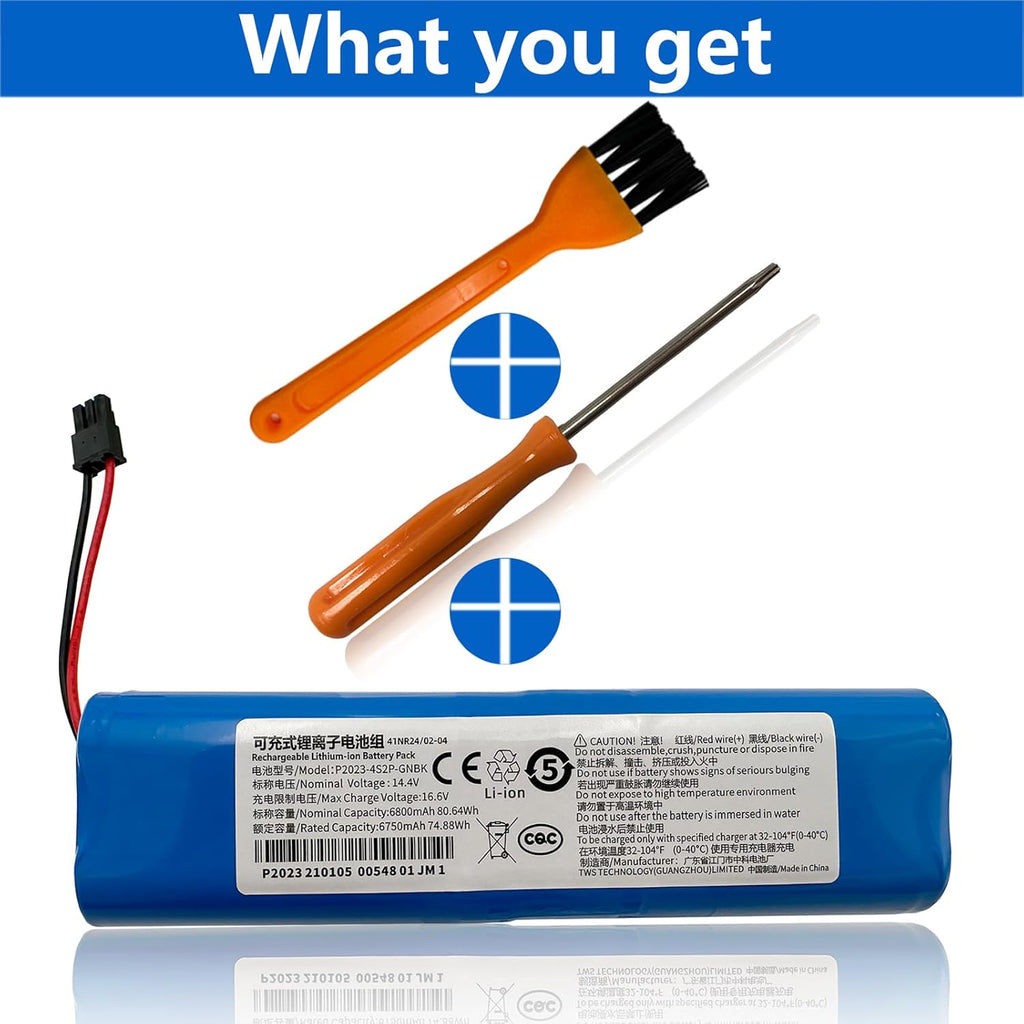 6800mAh 80.64Wh 14.4V Vacuum Battery G35727
