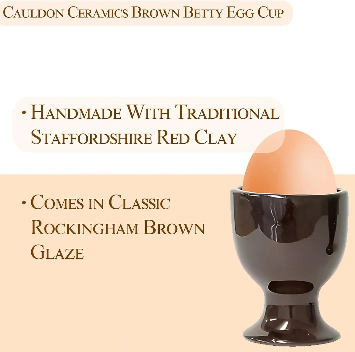 Brown Betty Egg Cup Pack Of 4 N897635