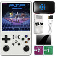 Retro Handheld Game Console, 4-inch IPS Screen, 64GB TF Card, Black T735