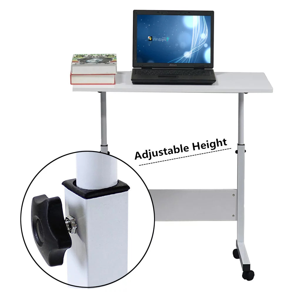 Adjustable Rolling Overbed Table S743338