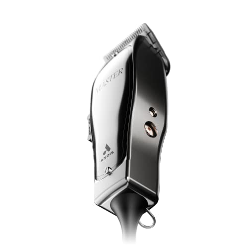 Professional Fade Master Hair Clipper, Adjustable Carbon Steel Fade Blade Clipper, Chrome, Silver Y73490