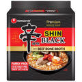 4.58oz X 4 Count Premium Spicy Beef & Bone Broth Ramen Noodle Soup Pack Z8108