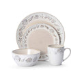 16-Piece Beige Dinnerware Set Q9059