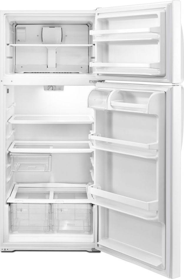 White Top Freezer Refrigerator Q193