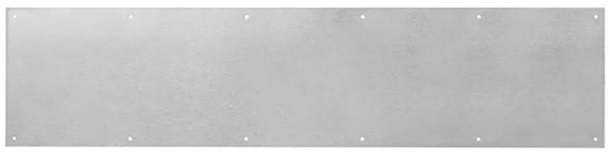 Metal Kick Plate Satin Stainless Steel 42 x 40 W926142