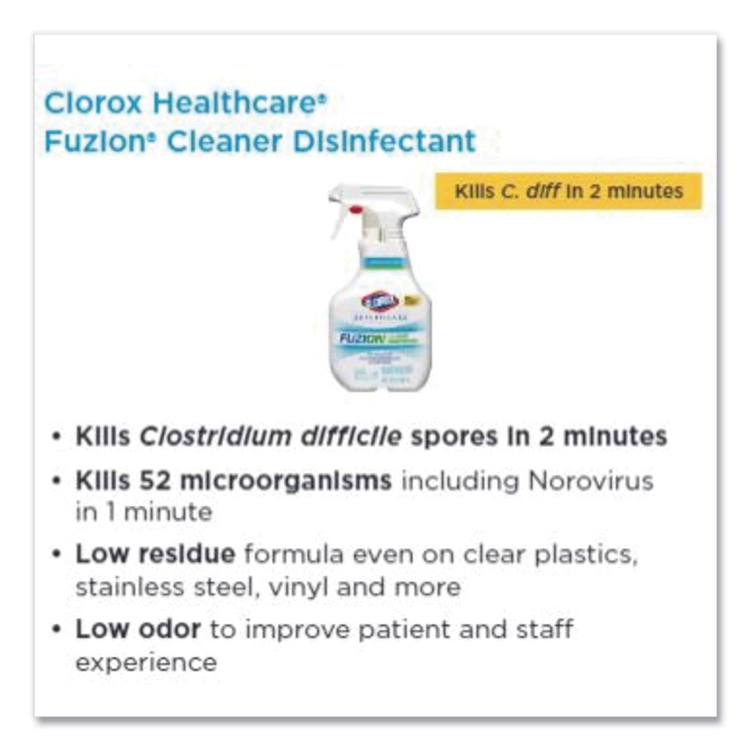 Fuzion Cleaner Disinfectant D196