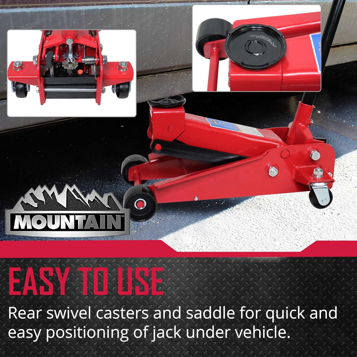 3 Ton Compact Service Jack D712