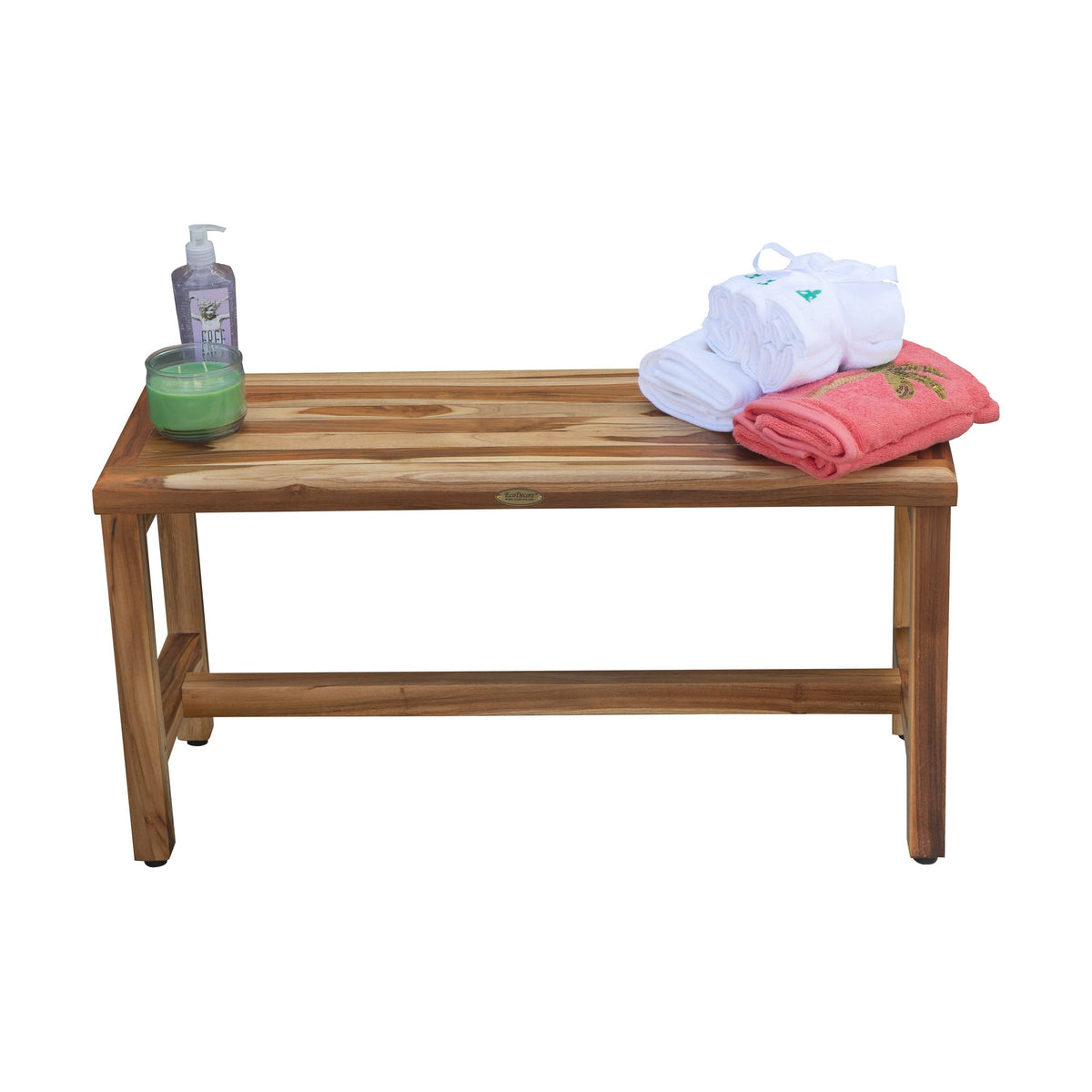 Solid Teak Shower Bench J78611