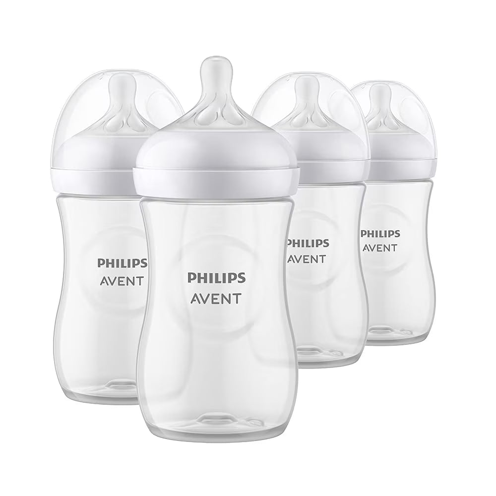Clear 9oz Baby Bottle 4 Pack Y749