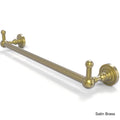 30 inch Towel Bar with Integrated Hooks - Satin Brass N516