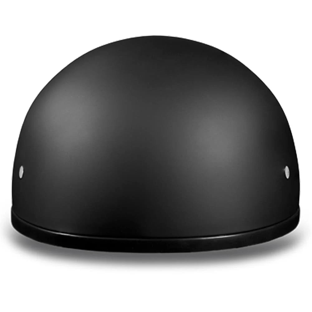Dull Black Skull Cap V92153