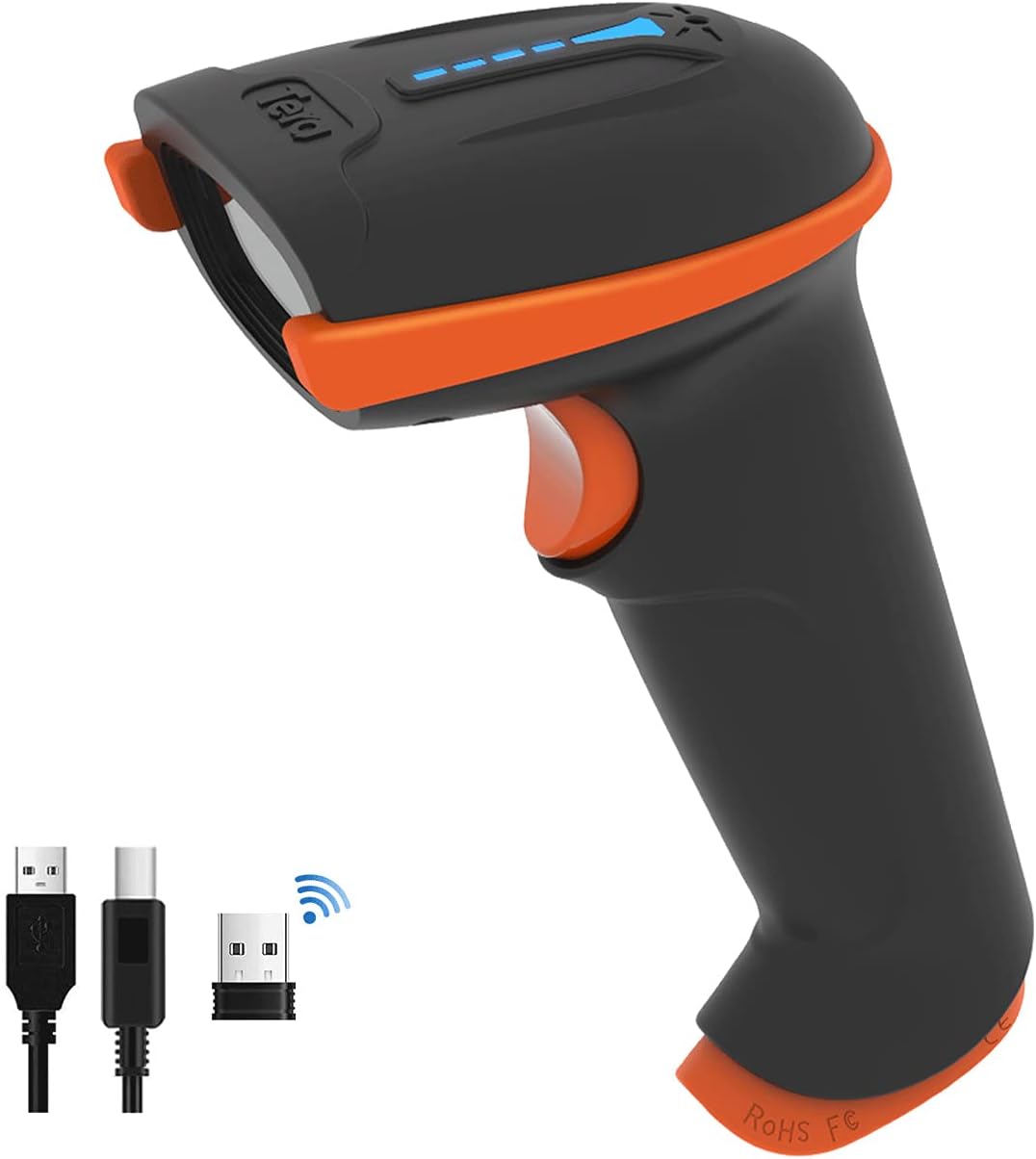 2D Wireless and Wired Barcode Scanner Pack of 2 B3950