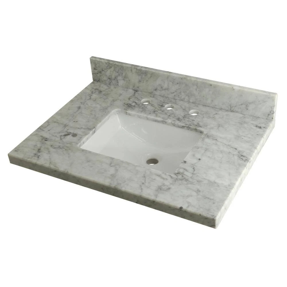 Marble Vanity Top with White Sink A5129