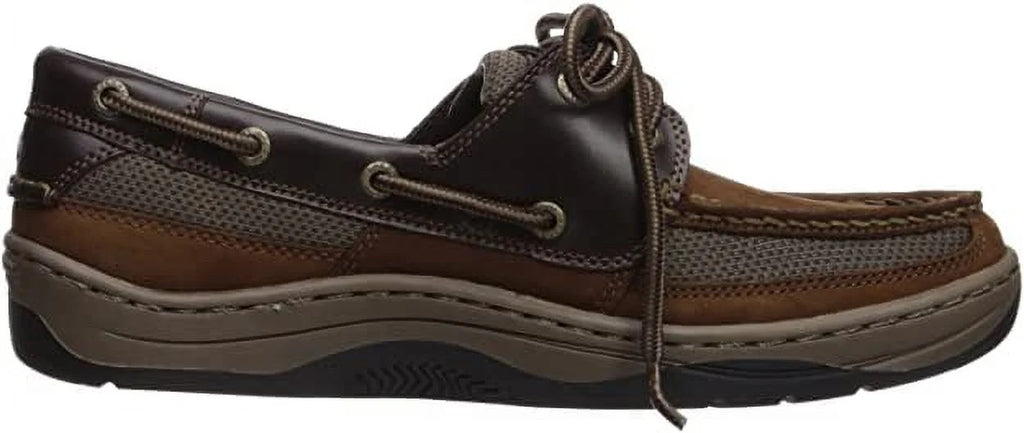 Men's Brown Boat Shoe WIDE U3024