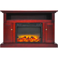 47 in. Electric Fireplace with Entertainment Stand in Cherry L5317