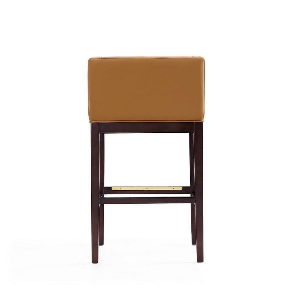 Faux Leather Barstool Set of 2 K26304