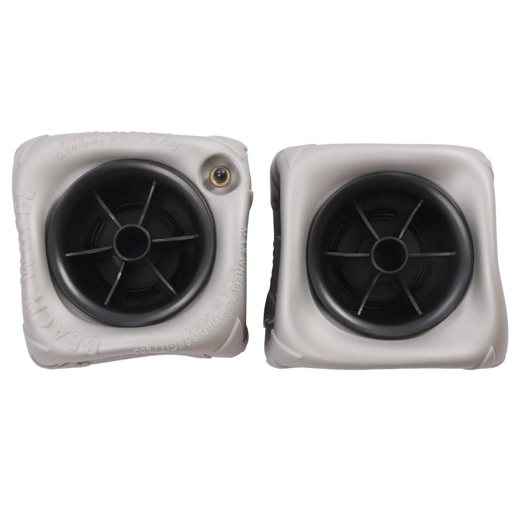2pcs 9'' Inflatable Wheels Replacement Sand Tire PVC for Kayak Dolly Cart T596459
