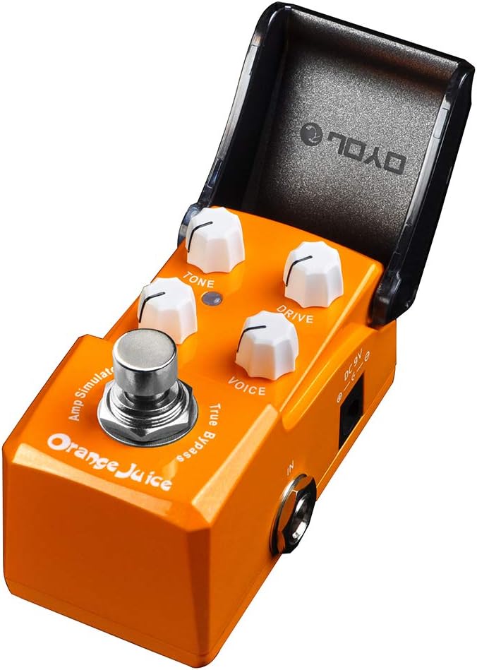 Orange Juice Guitar Amp Simulator Effects Mini Pedal, Pack of 2 W959269