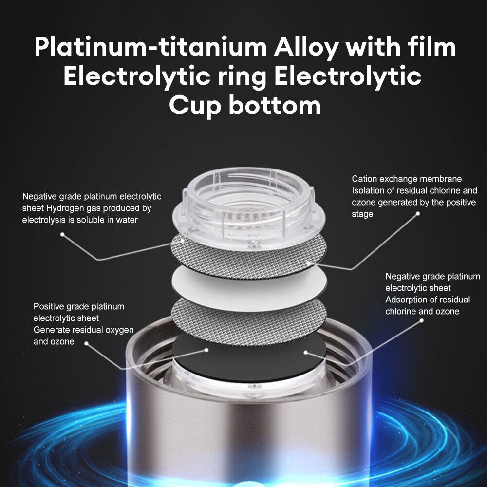 Portable Rechargeable Hydrogen Water Bottle Y7690