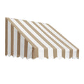 Linen/White Window Awning P8013
