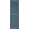 18 inchw x 77 inchh Vinyl Open Louver Shutters I2042