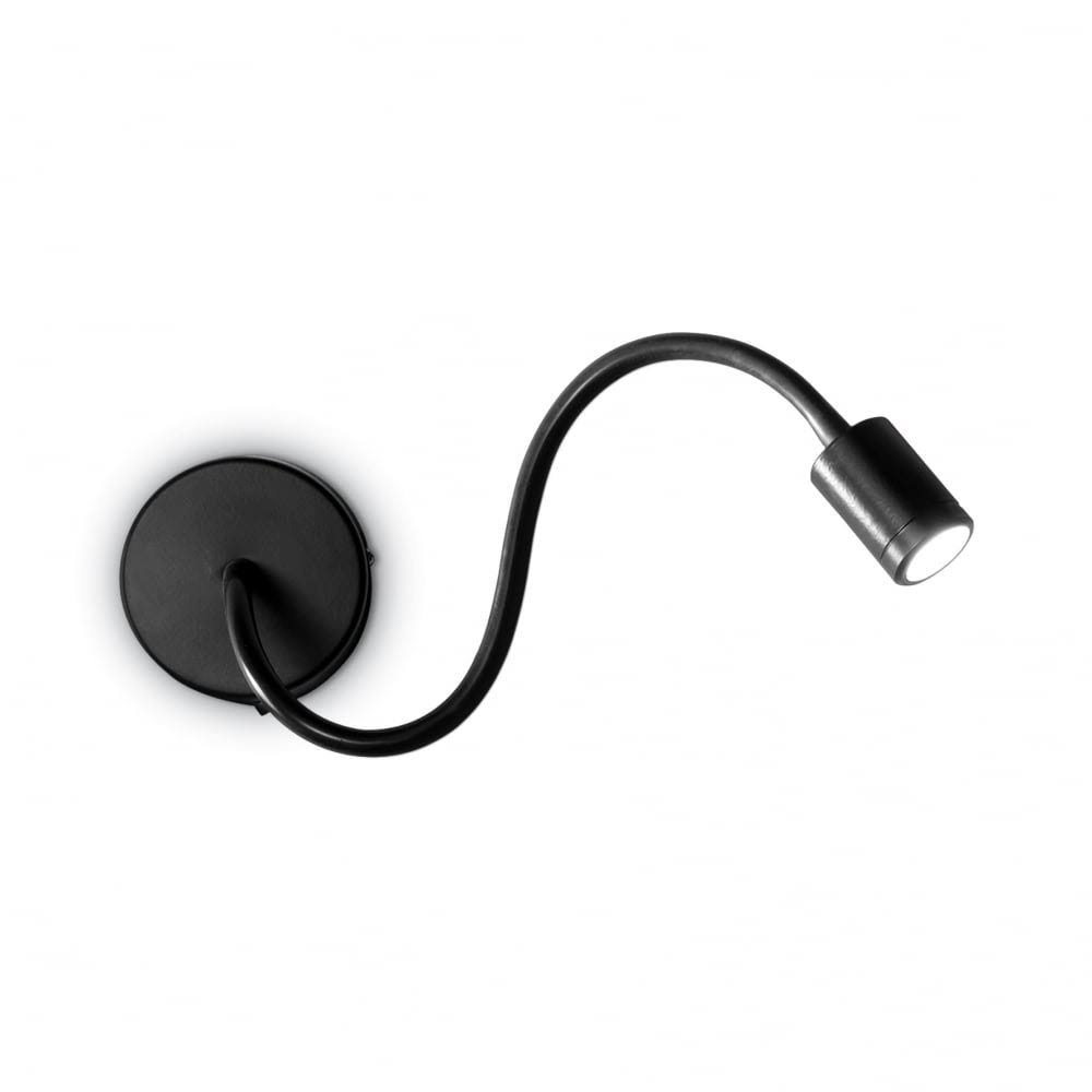 Black Wall Reading Light H24243