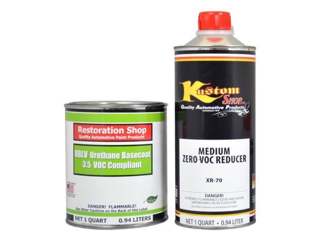 Neptune Blue Firemist Quart Urethane Basecoat Car Paint Kit I247895