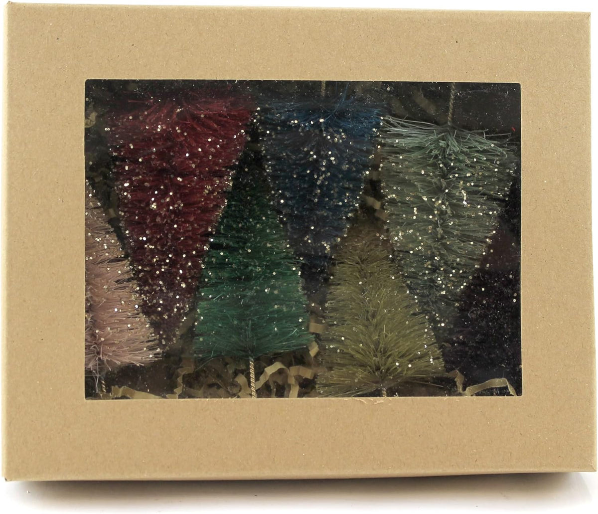 Bottle Brush Tree Mini Set, Multicolored J9826