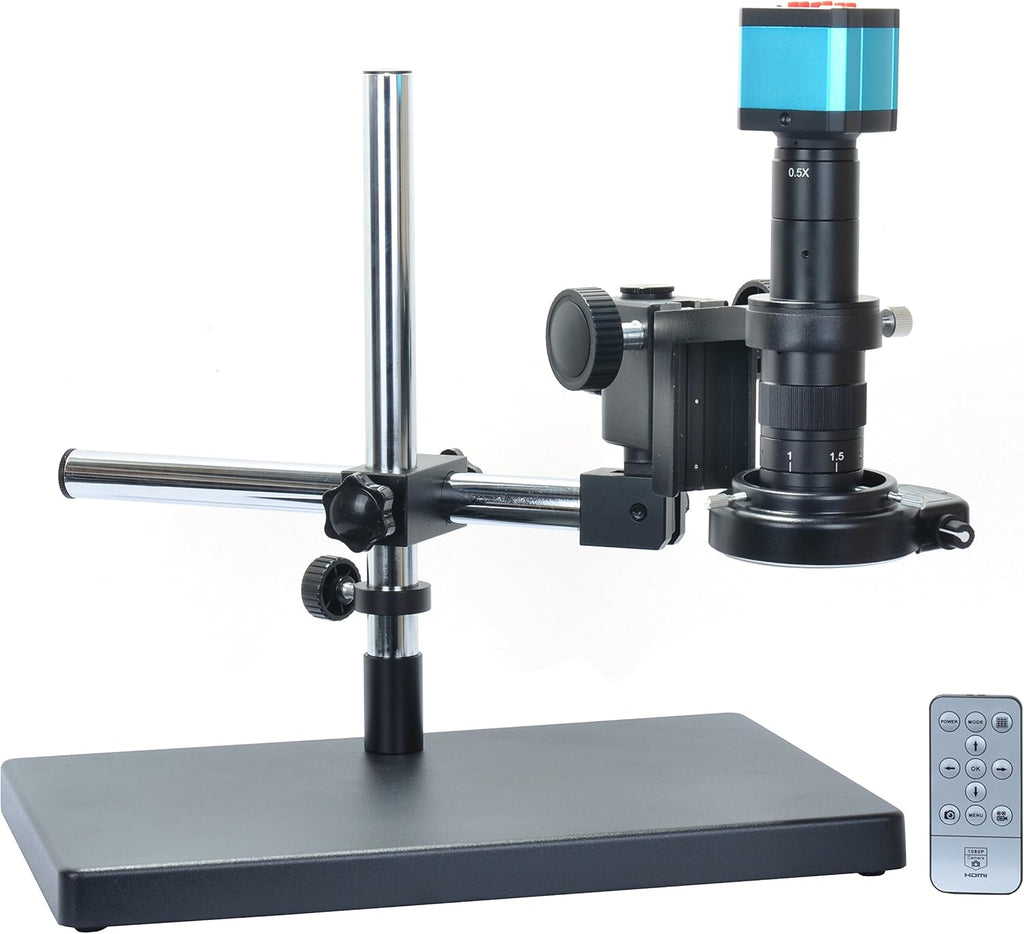 14MP HDMI Microscope Camera with C-Mount Lens and Stereo Stand O753397