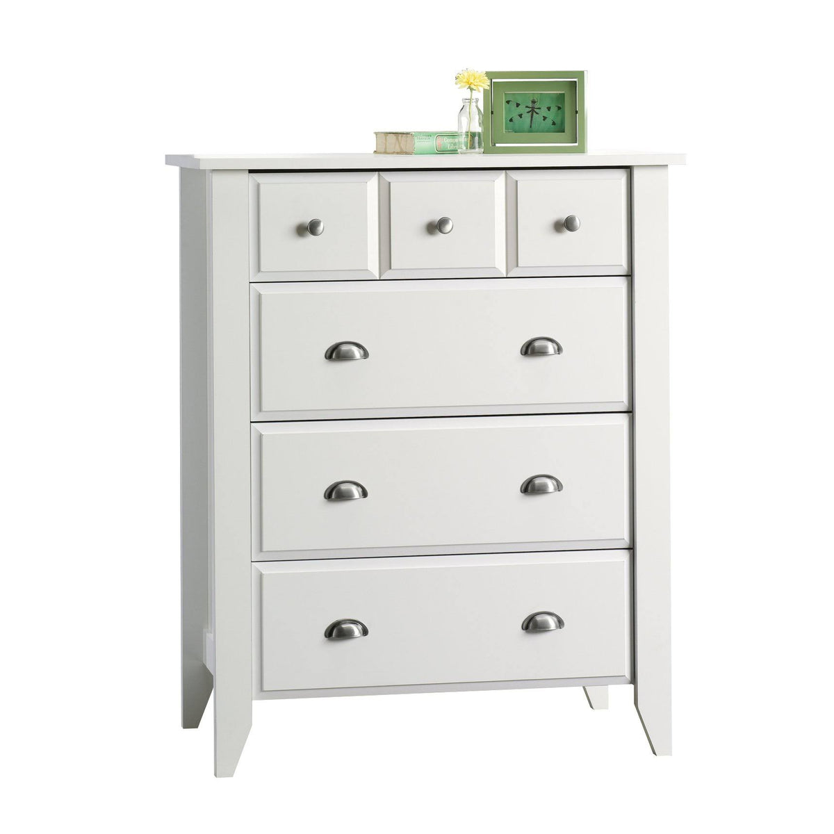 Soft White 4 Drawer Chest N940