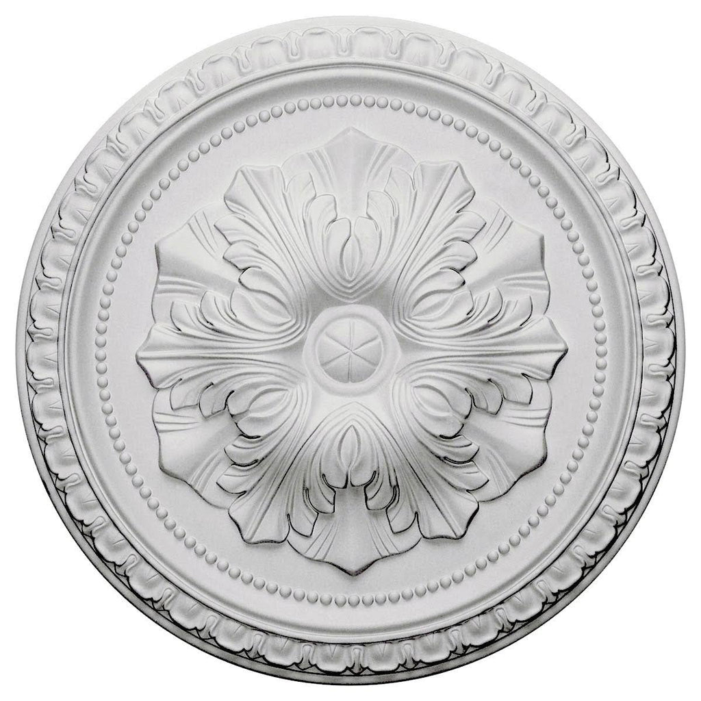 18x22OD x 1 3/8x22P Hand-Painted Rubbed Bronze Ceiling Medallion L312