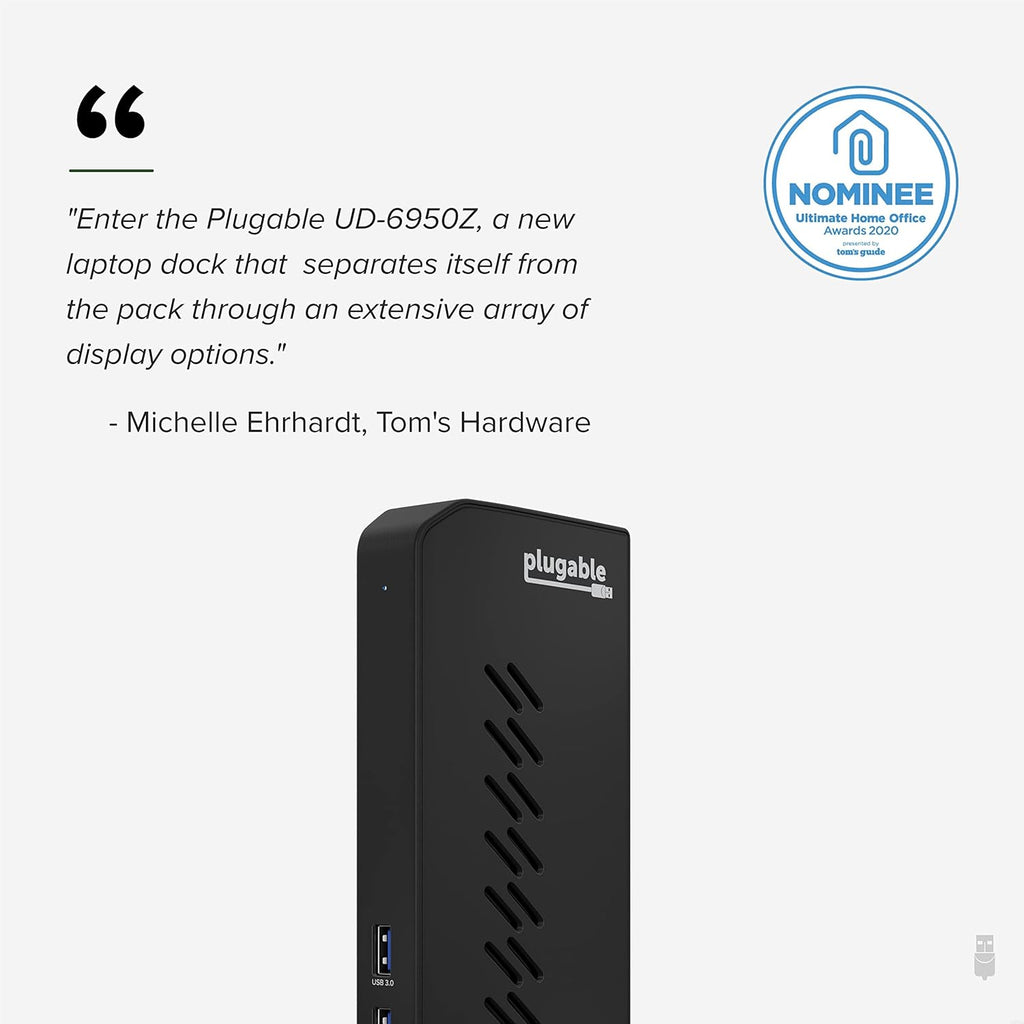 Dual 4K DisplayPort & HDMI USB 3.0 and USB-C Docking Station with Gigabit Ethernet, Audio, 6 USB Ports I9532