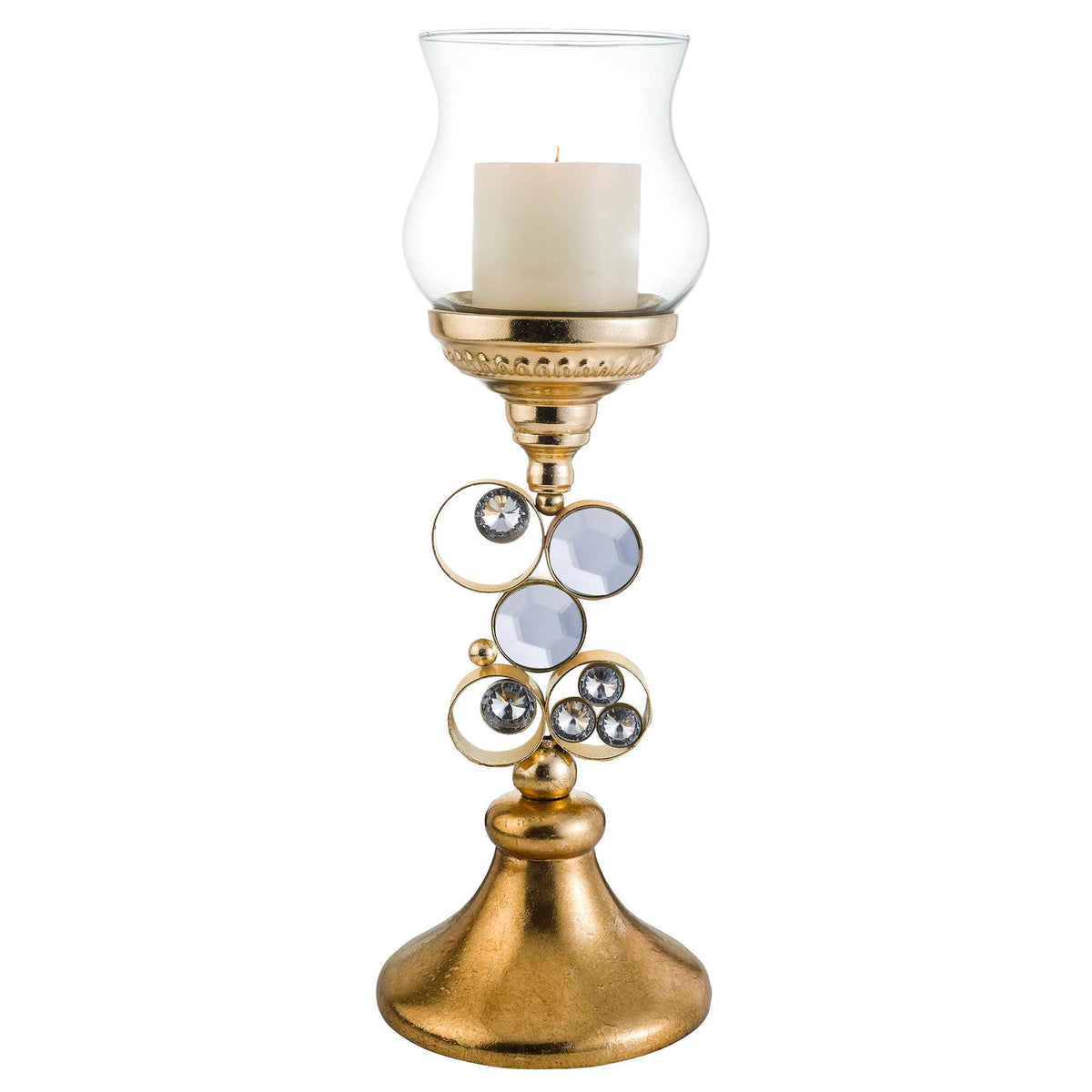 18 inch Gold Candle Holder H67805