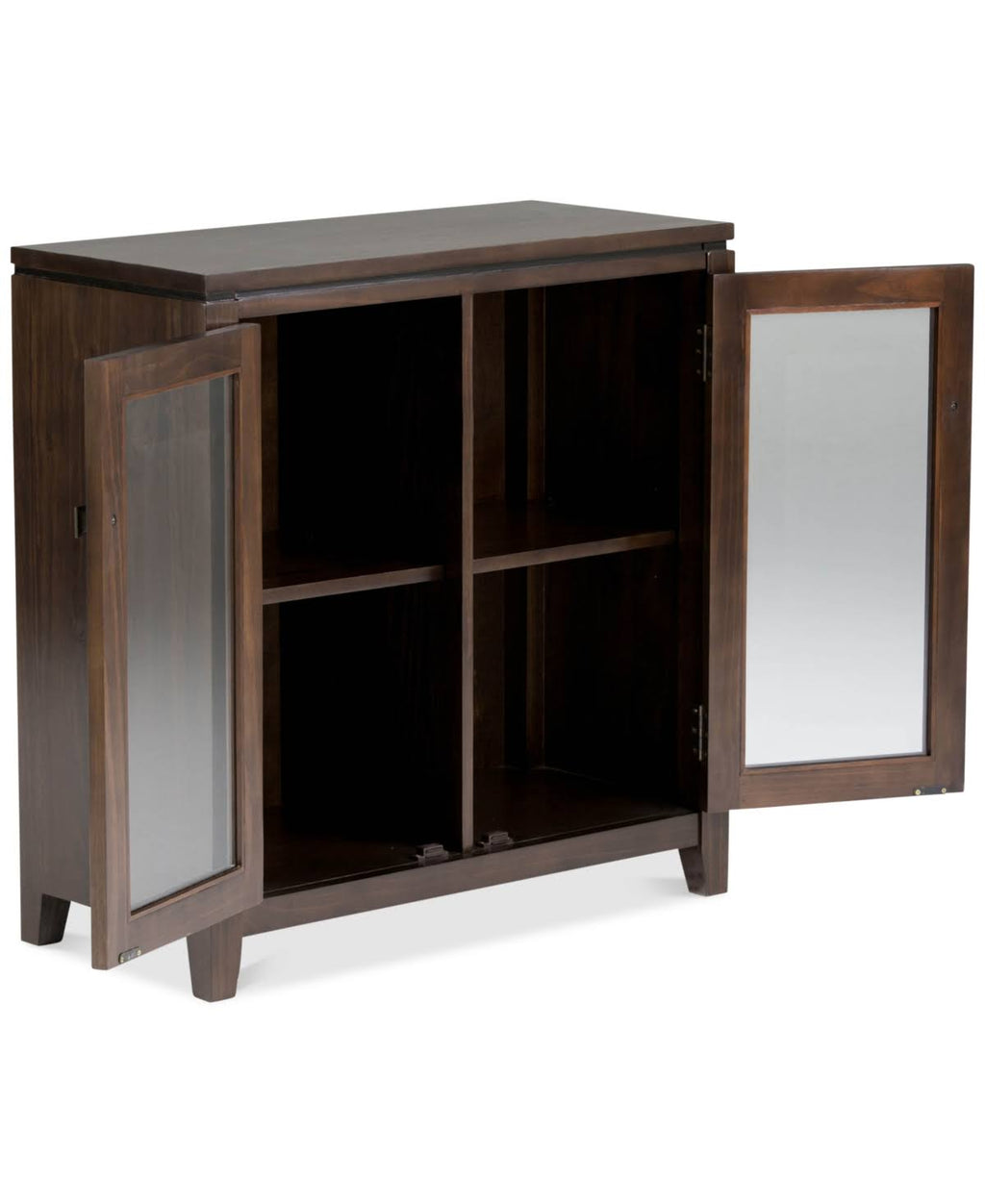 Coffee Brown Low Storage Cabinet J16672