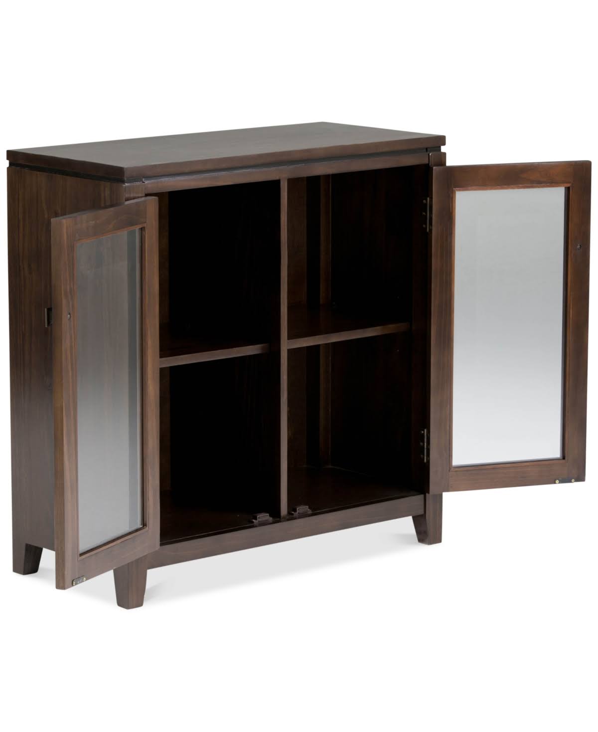 Coffee Brown Low Storage Cabinet J16672