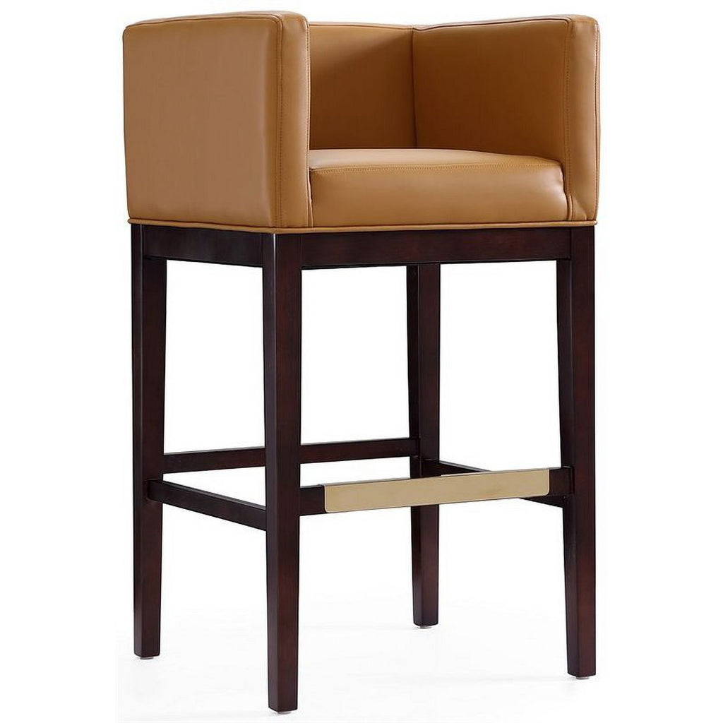Faux Leather Barstool Set of 2 K26304
