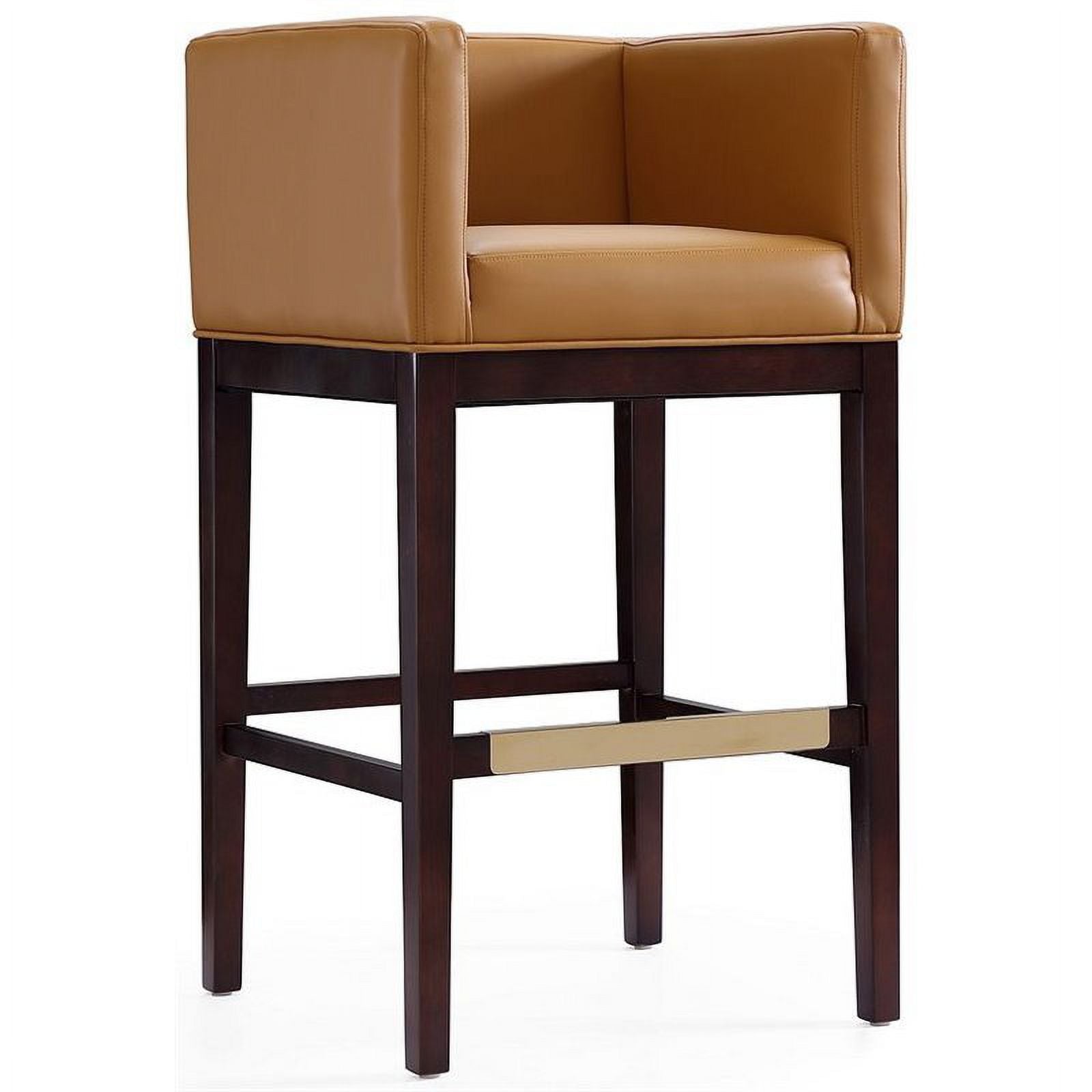 Faux Leather Barstool Set of 2 K26304
