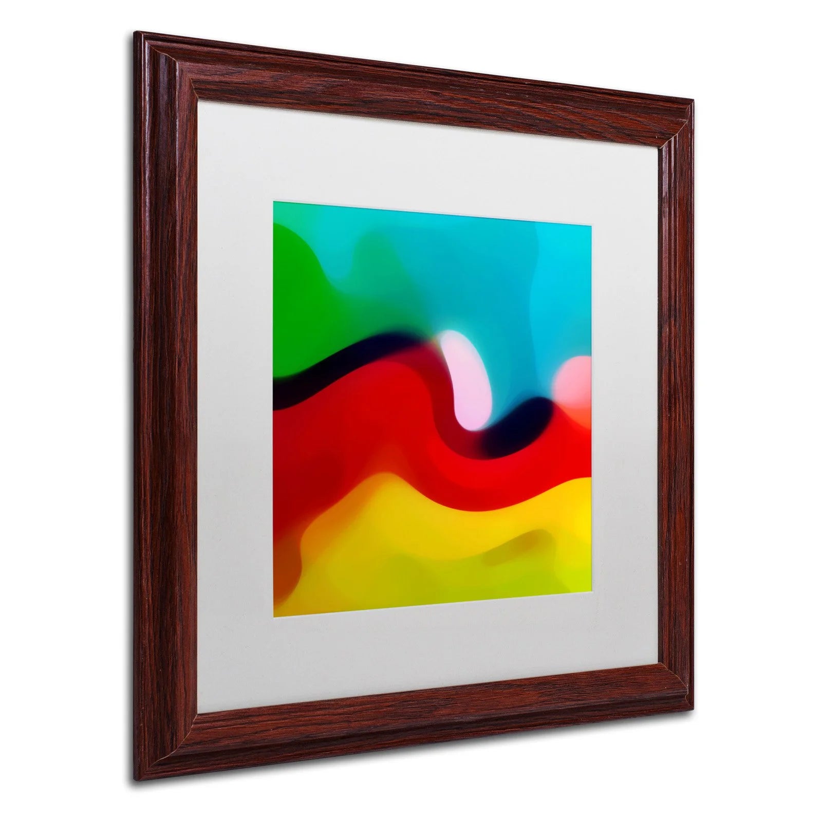 Silver Frame Canvas Art O266