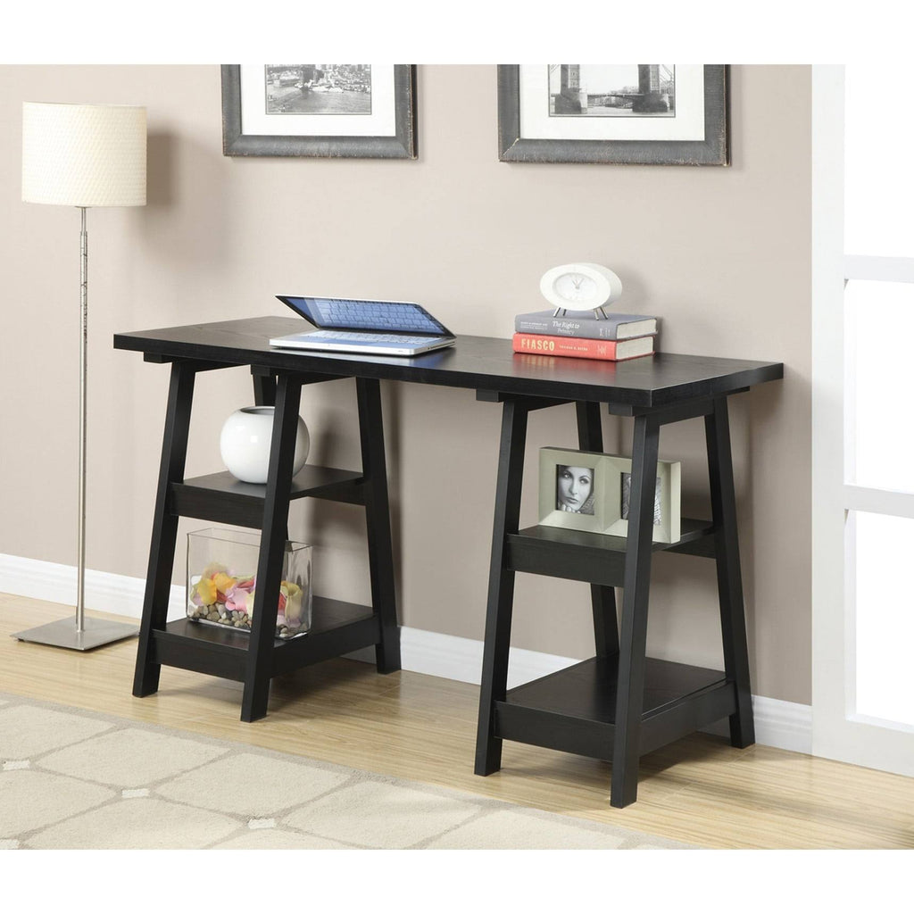 Pink Double Trestle Desk K9871