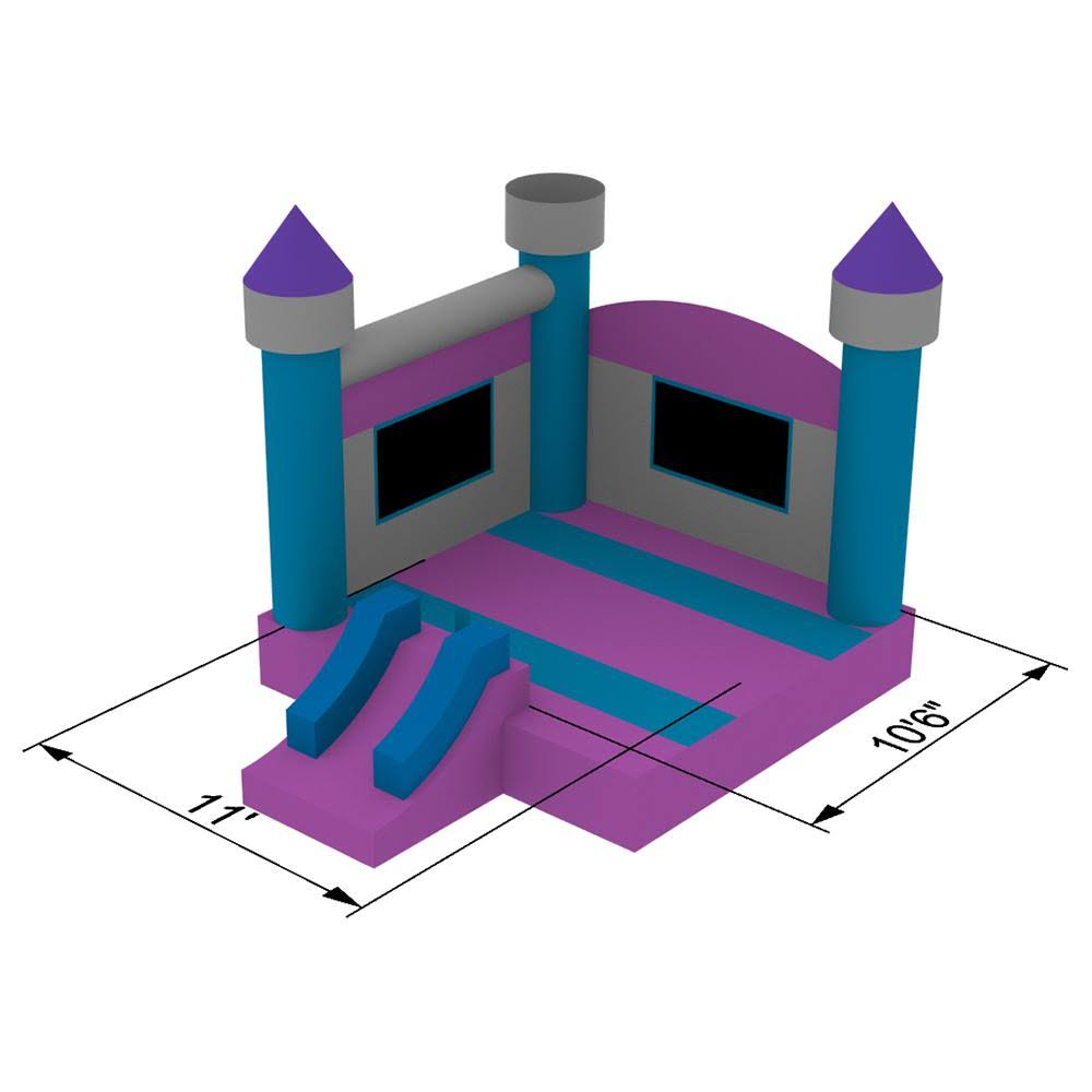 Commercial Grade PVC Inflatable Castle Jumper T704