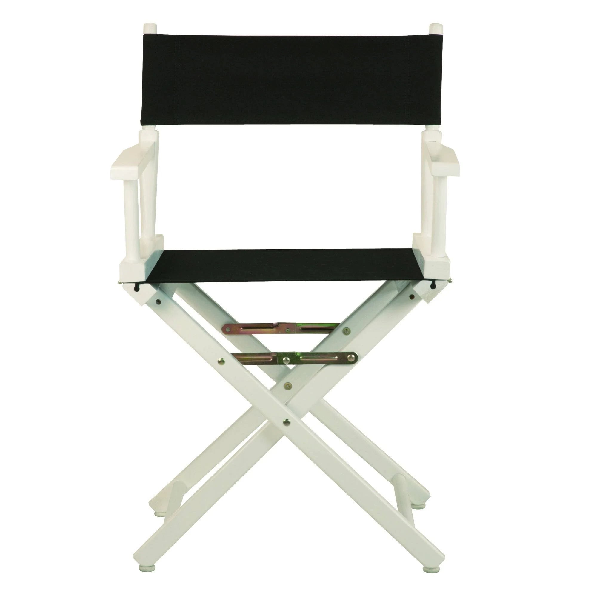 White Frame Olive Canvas Director's Chair F7754