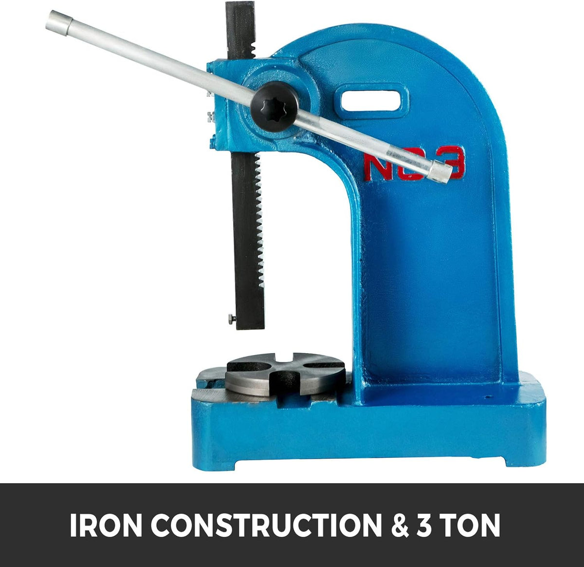 Manual Arbor Press 3 Ton Cast Iron M5159