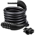 12mm Heavy Duty Bicycle Chain Lock Combination Cable Lock W411