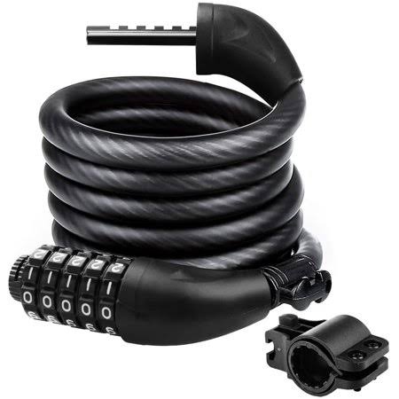 12mm Heavy Duty Bicycle Chain Lock Combination Cable Lock W411
