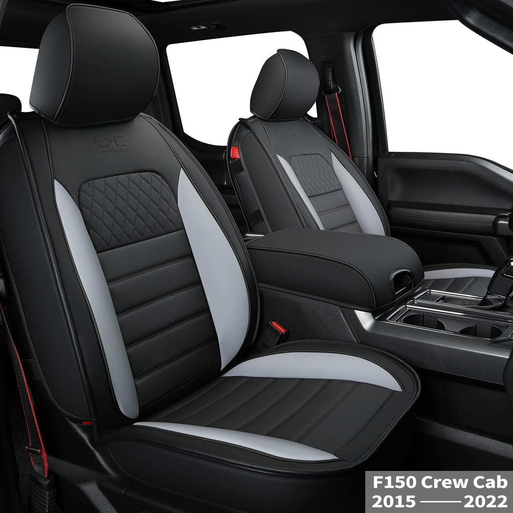 F150 Crew Cab Faux Leather Seat Covers O34852