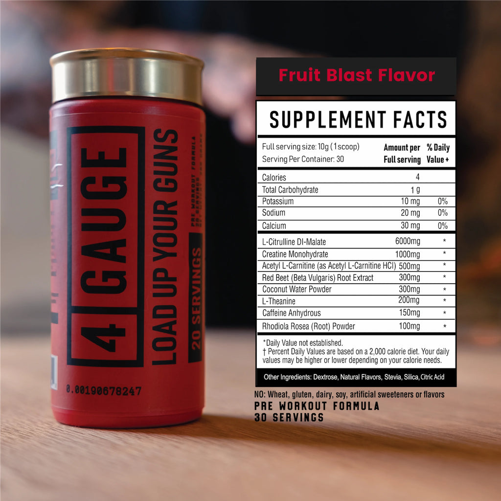 Fruit Blast Preworkout 30 Servings B13324