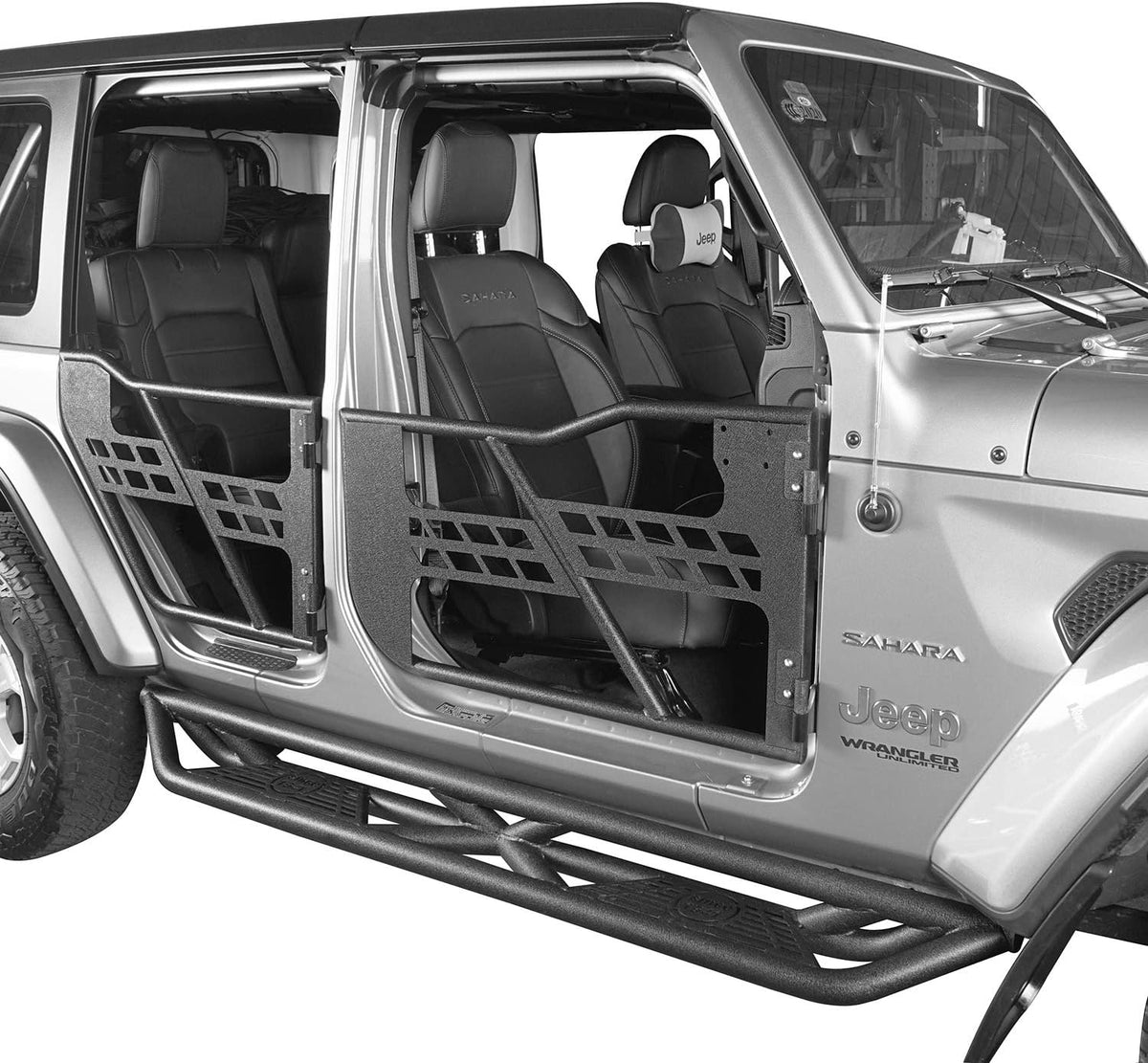 Steel Tube Summer Doors Front & Rear Kit for Jeep JL Wrangler & Gladiator JT 4-Door Z5457
