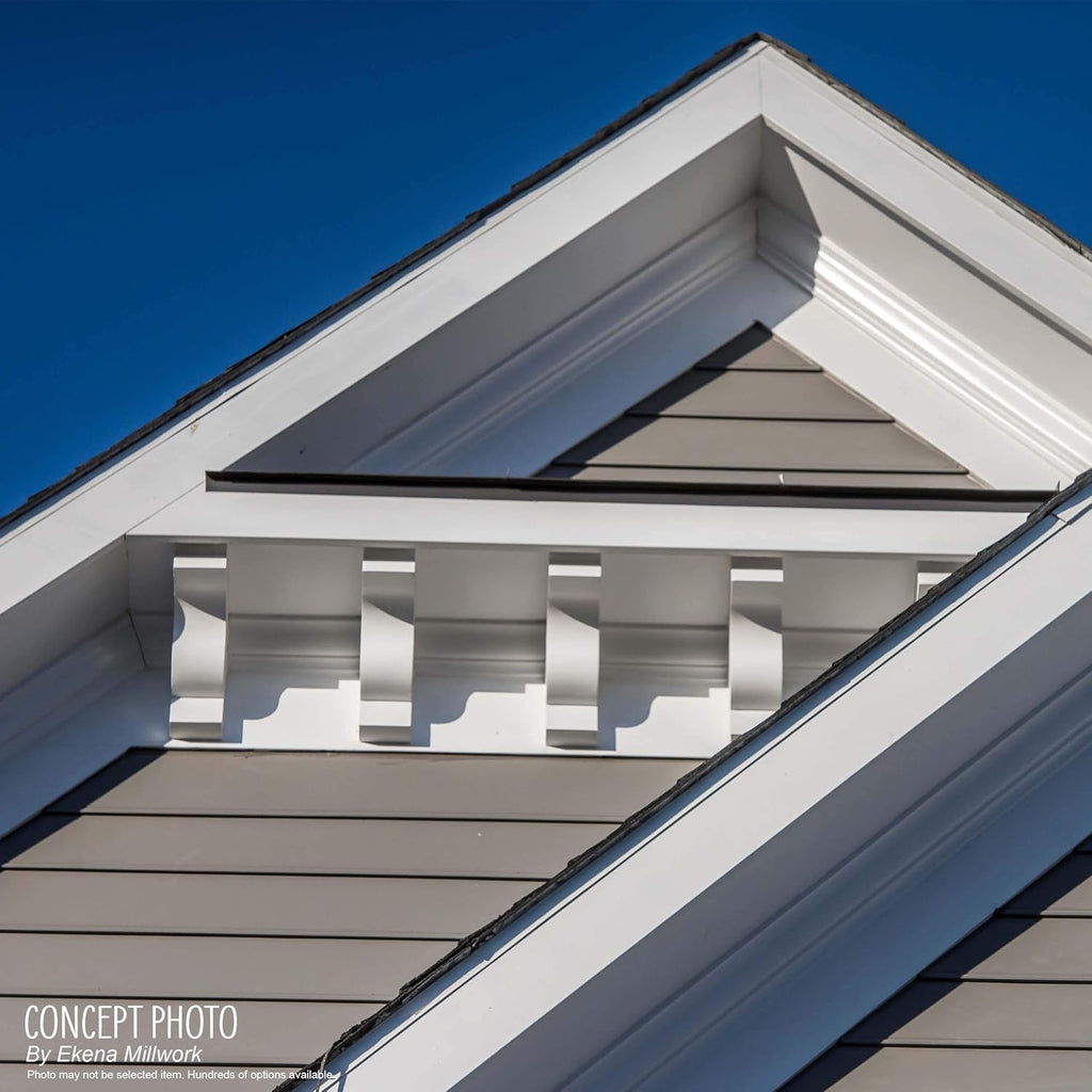 2 1/4 inch W x 2 1/4 inch D x 4 1/4 inch H Devon Corbel (4-Pack) D174