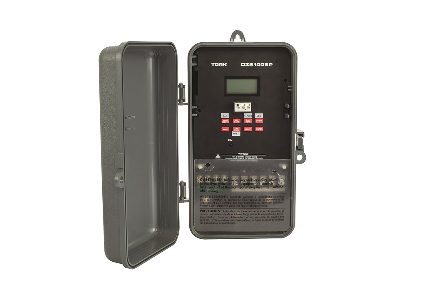 365/7 Day Advanced Time Switch, 120/208-240/277 VAC, 1 Channel, DPDT Dry Contact O318