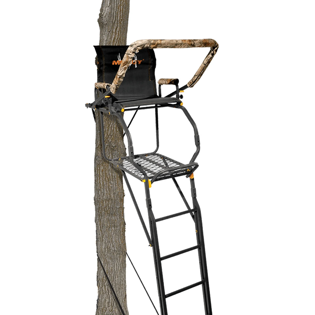 Black 20 Foot 1 Person Ladder Tree Stand X3598